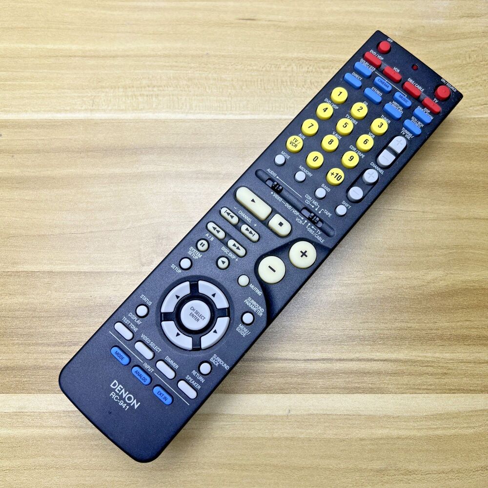 Denon Remote RC-941 AVR-683 DHT-683 AVR1604 AVR684 DHT-684DVD